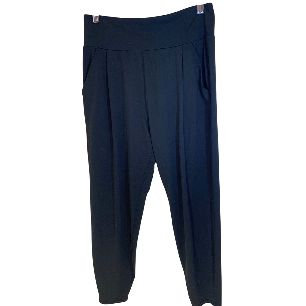 Vuori‎ Lux Performance Jogger Small Black Stretch Athleisure Quiet Luxury Womens